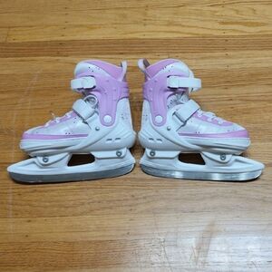 Children's Pink and White Ice Skates